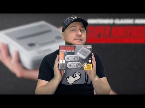 Видео: SNES Classic Mini: распаковка и несколько игр