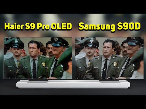 Видео: НЕ ПОКУПАЙТЕ OLED! Я сравнил HAIER S9 Pro и SAMSUNG S90D — результат УДИВИЛ