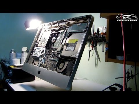 Видео: Ремонт Apple iMac A1311 - Замена видеочипа. Разборка. Чистка