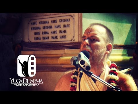 Видео: Аиндра Прабху - Подношение на уход Шрилы Прабхупады 2009г. (Yuga-Dharma Tape Ministry)