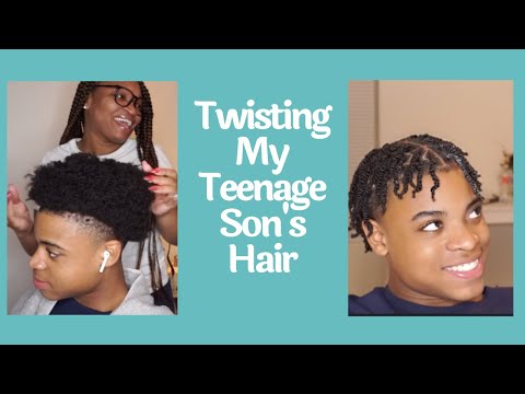 Видео: Twist for Boys | Закручиваю волосы моему сыну-подростку