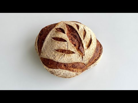 Видео: Французский деревенский хлеб на закваске.