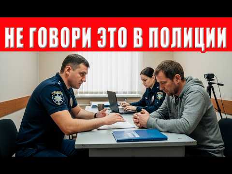 Видео: 7 фраз, которые нельзя произносить в полиции
