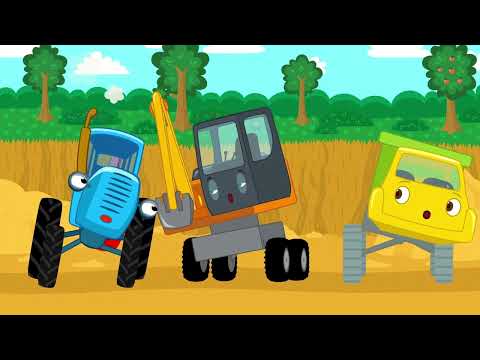 Видео: ВЕСЁЛЫЕ ПЕСЕНКИ ДЛЯ ДЕТЕЙ - СИНИЙ ТРАКТОР ЕДЕТ К НАМ