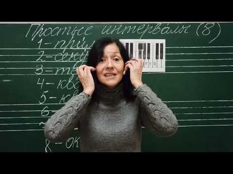 Видео: Простые интервалы  ( Объяснение новой темы ) .