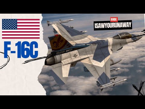 Видео: F-16C - САМЫЙ красивый, но не самый смертоносный в #warthunder