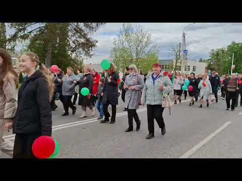 Видео: Праздничное шествие поколений в рамках республиканской акции «Беларусь помнит!».