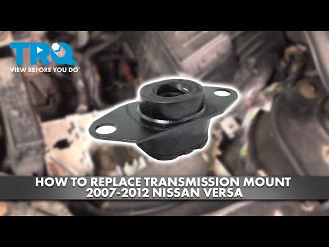 Видео: Как заменить опору коробки передач на Nissan Versa 2007-2012