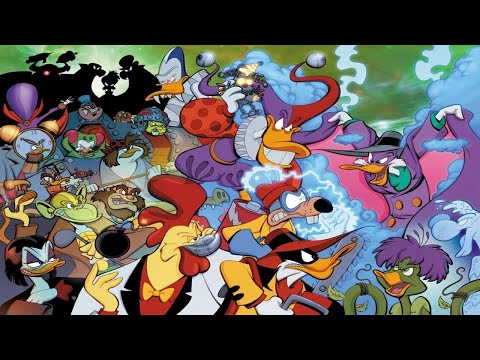Видео: Darkwing Duck All Bosses ( Все главари Черный плащ на денди )