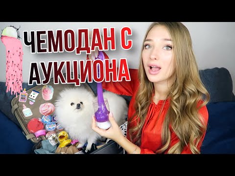 Видео: Купила Потерянный ЧЕМОДАН СЛАЙМОВ На Аукционе! А там...