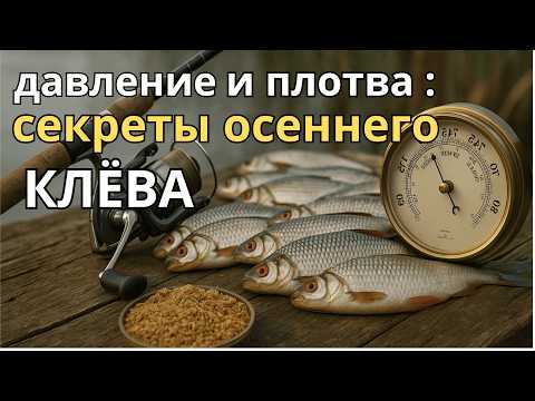 Видео: Давление и плотва: секреты осеннего клева