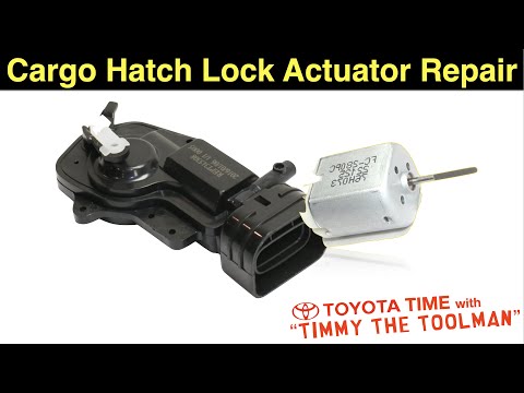 Видео: Ремонт привода замка грузового люка (Toyota 4runner 3-го поколения)