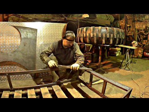 Видео: СТРОЮ ВЕЗДЕХОД. Собираю переднюю полу раму.