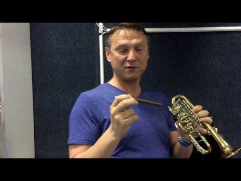 Видео: Обзор трубы пикколо Meister Scherzer 8111. Scherzer 8111  piccolo trumpet  reviev