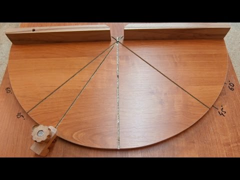 Видео: Торцовка на "скорую руку". Homemade crosscut fixture.