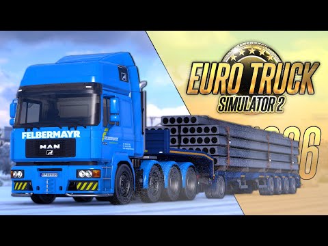 Видео: 50 ТОНН ДЛЯ СТАРОГО MAN НА САМОМ СЕВЕРЕ ETS2 - Euro Truck Simulator 2 (1.46.2.13s) [#326]
