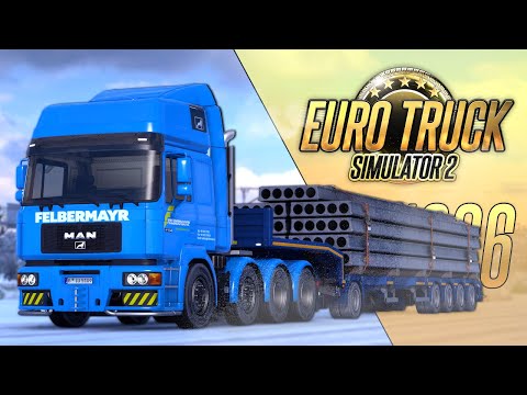 Видео: 50 ТОНН ДЛЯ СТАРОГО MAN НА САМОМ СЕВЕРЕ ETS2 - Euro Truck Simulator 2 (1.46.2.13s) [#326]