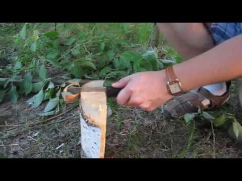 Видео: Тест. Fallkniven F1 Original and Fake. China & Sweden