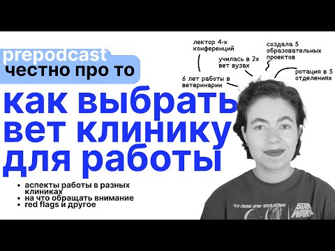 Видео: как выбрать ветеринарную клинику для работы ассистенту