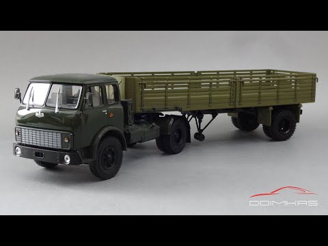 Видео: Масштабные модели полуприцепов | Автоистория | Start Scale Models | Modimio | Коллекция моделей 1:43