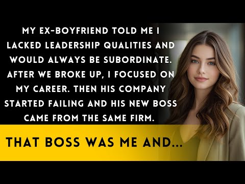 Видео: Мой бывший сказал, что я слишком слаб, чтобы быть лидером. Теперь я управляю его бизнесом.