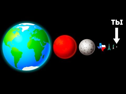 Видео: Настоящий Размер Вселенной (Будет Понятно Даже Ребенку)