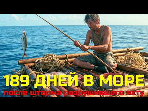 Видео: АКУЛЫ КРУЖИЛИ ВОКРУГ МЕНЯ 189 ДНЕЙ: выжить под палящим солнцем Тихого океана
