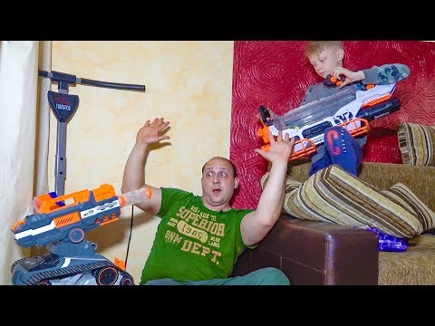 Видео: Возвращаем ПЛЕЙСТЕЙШН НЕРФ БИТВА. НЕРФ БРОС ШОУ vs  БРОС ШОУ