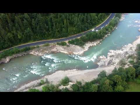Видео: Черемош.Сокільська скеля.
