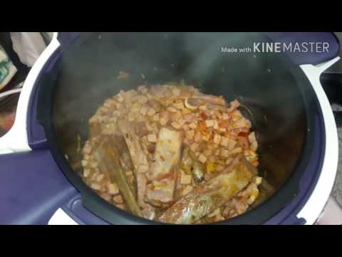 Видео: Готовим очень вкусную сборную солянку в мультиварке-скороварке MOULINEX cook4me