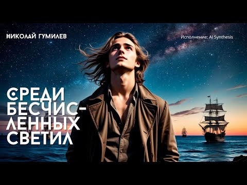 Видео: Николай Гумилев | Среди бесчисленных светил | AI Synthesis