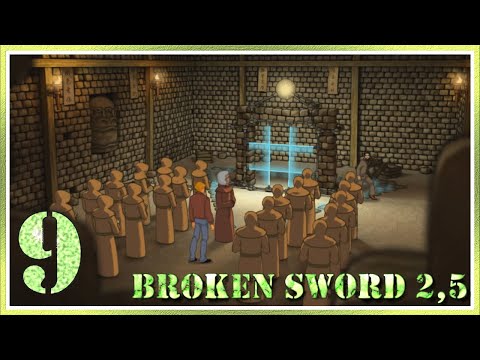 Видео: Broken Sword 2.5 - #9 - Снова спасаем мир! А кому еще? (ФИНАЛ)