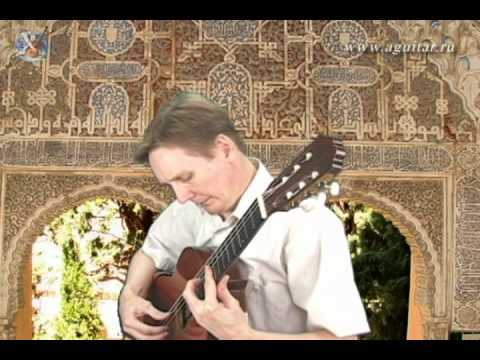 Видео: Воспоминание об Альгамбре - Recuerdos de la Alhambra F. Tarrega