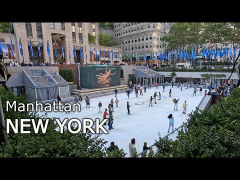 Видео: New York - Walking tour Midtown Manhattan NYC 4К 60fps HDR