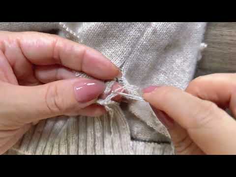 Видео: Как укоротить свитер если он слишком длинный