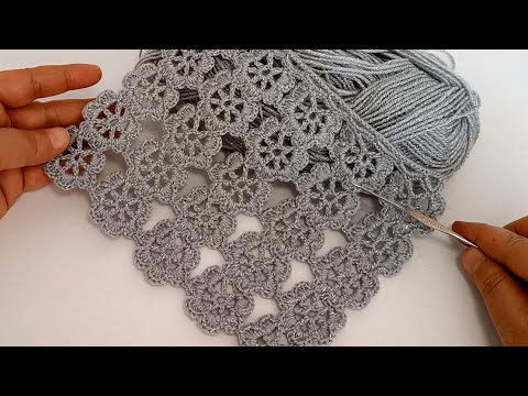 Видео: Вы должны изучить этот новый шаблон! Быстрый и расслабляющий узор вязания крючком.