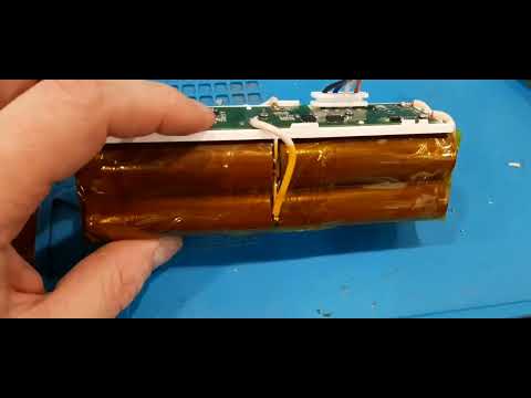 Видео: Ремонт аккумуляторной батареи робота-пылесоса Xiaomi Mijia 1C