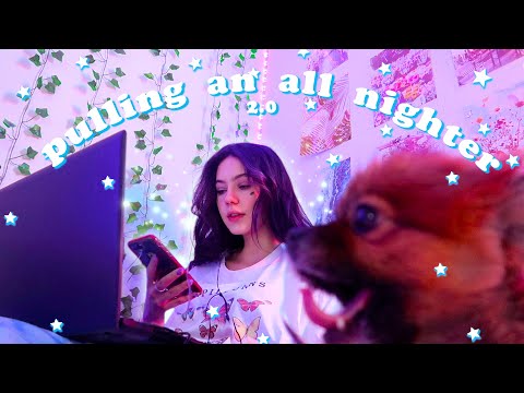 Видео: Снова не сплю всю ночь 2.0 || pulling an all nighter on a college school night