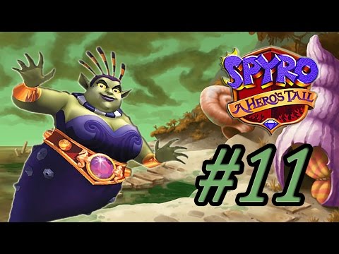 Видео: Прохождение Spyro: A Hero's Tail - #11 - Битва с Инептуньей