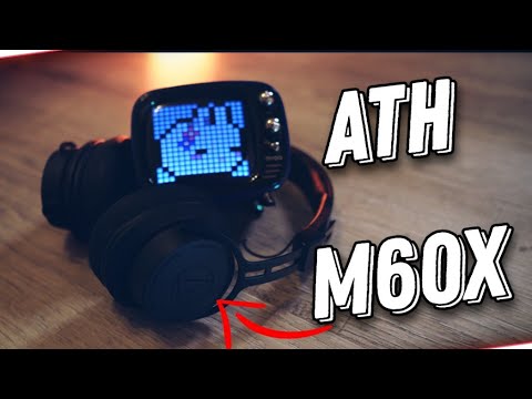 Видео: Audio-Technica ath m60x / Качество в Компактном Корпусе / Сравнение с m50x