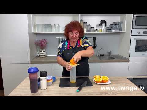 Видео: Готовим кисель из апельсинового сока в шейкере 750 мл. Светлана Архипова.