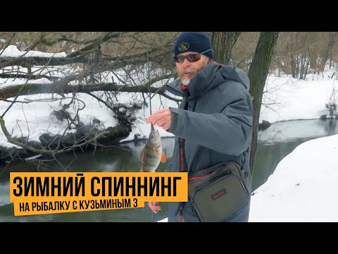 Видео: Зимний спиннинг / На рыбалку с Кузьминым 3 // №10