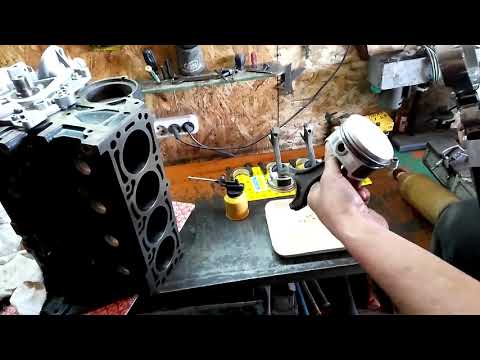 Видео: "ГТ" Лачетти 1.8i 16v. Капремонт двигателя T18SED. #2