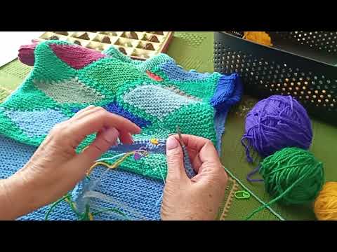 Видео: 🧶Показываю узор с ромбиками🤗🪡. Просто 