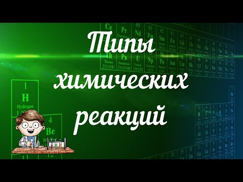 Видео: Типы химических реакций.