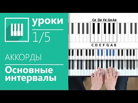 Видео: ✅🎹АККОРДЫ НА ПИАНИНО (1 ВИДЕО ИЗ 5) - ОСНОВНЫЕ ИНТЕРВАЛЫ (MUSICITS.FUN)