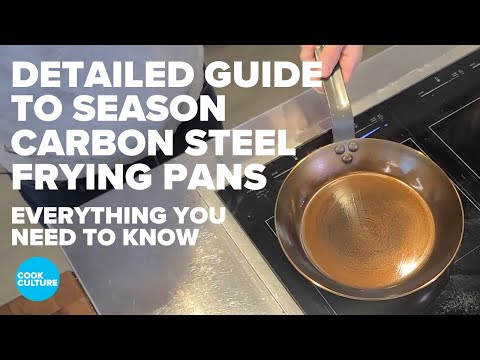 Видео: Мое руководство для начинающих по приготовлению приправ для плит из углеродистой стали: начните з...