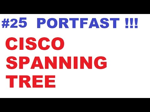 Видео: Оптимизация STP PORT FAST, настройка STP