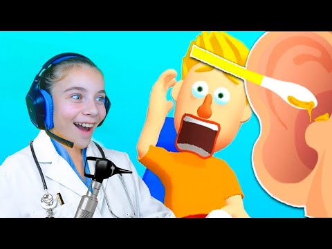 Видео: КАК СТАТЬ ВРАЧОМ Этот ролик могут забанить? Earwax Clinic