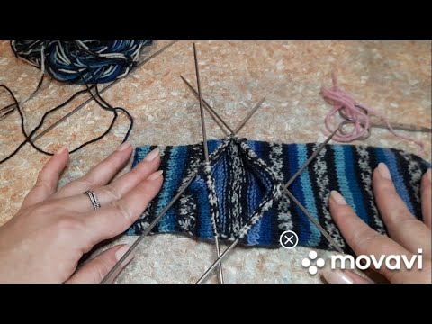 Видео: #вязание #мастер_класс Мастер-класс '' Забытая пятка '' красиво, просто, практично